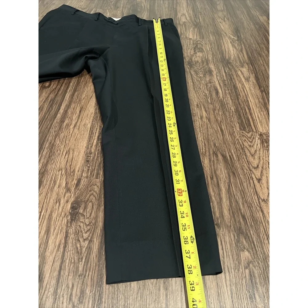 CANALI ITALY mens dress pants Predated Front 100% Wool  Size 54R
